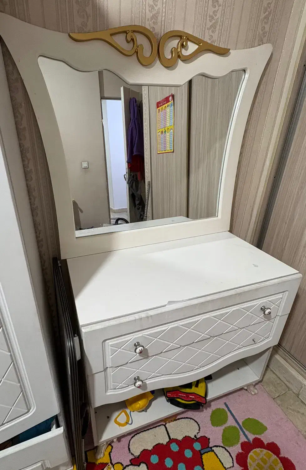 کمد جاکفشی دراور و اینه|جاکفشی، کمد، دراور|اسلامشهر, شهرک واوان|دیوار