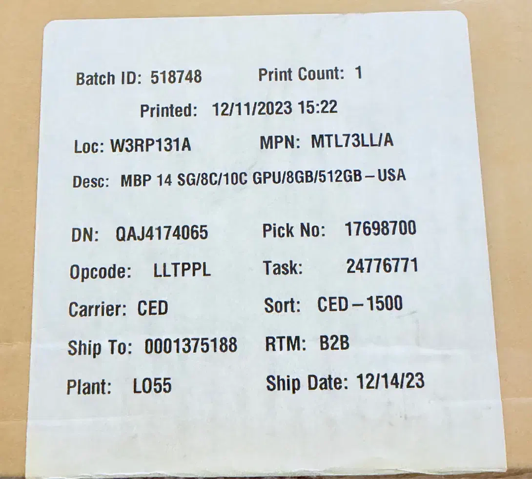 MacBook Pro M3|رایانه همراه|تهران, شهرک نفت|دیوار