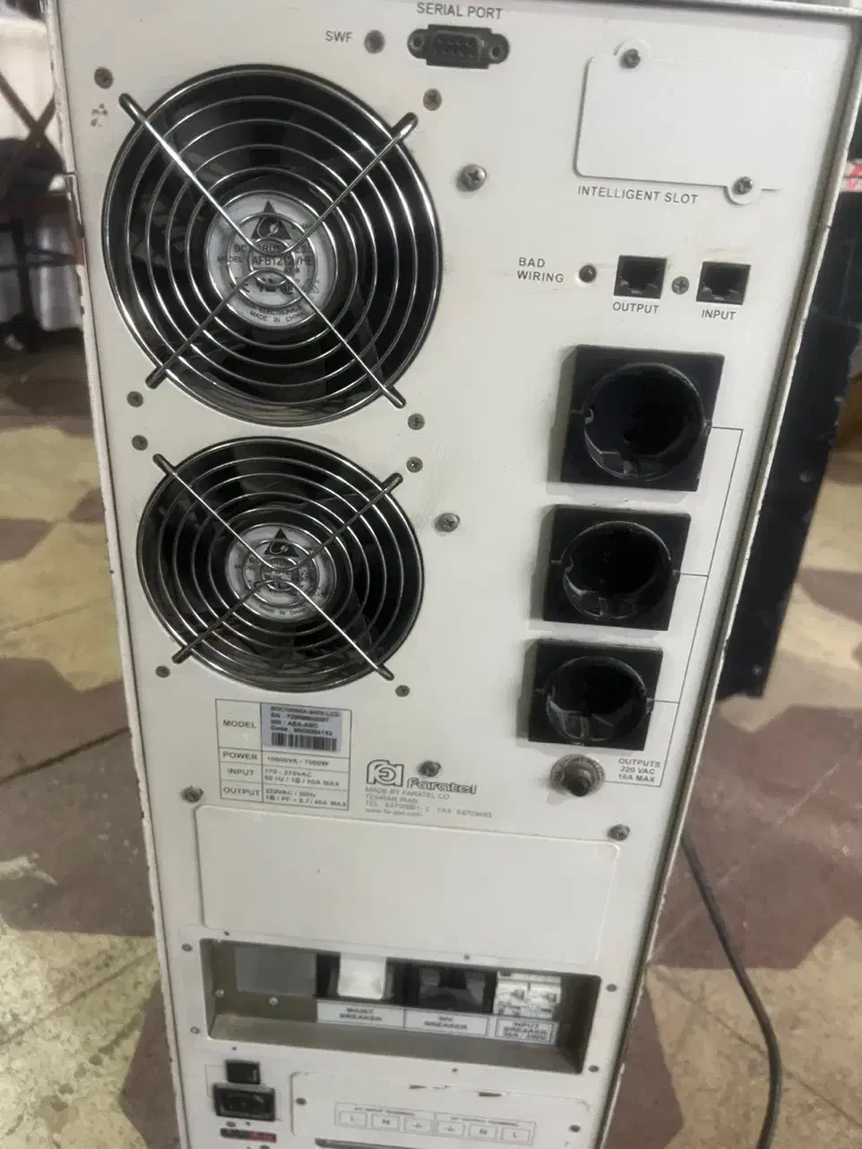 یو پی اس مسترگارد،فاراتلUps ۱۰ کاوا و۶ کاوا فاراتل|قطعات و لوازم جانبی رایانه|تهران, آذری|دیوار