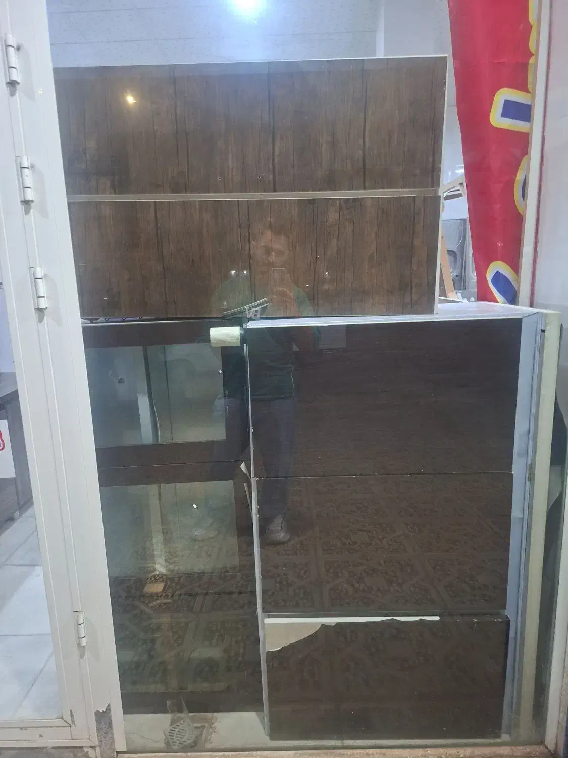 کابینت فلزی|آب‌چکان و نظم‌دهنده ظروف|امیدیه, |دیوار