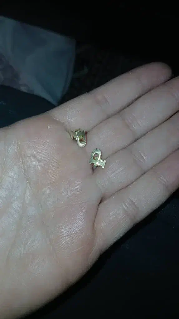 گوشواره حروف پی|جواهرات|اهواز, نادری|دیوار