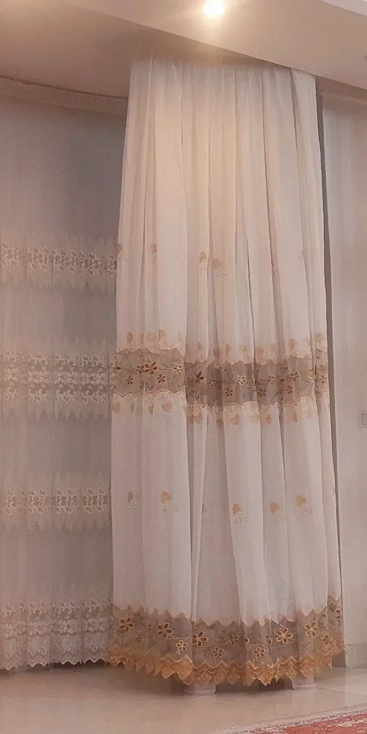 پرده دوخت شده کتان|پرده، رانر، رومیزی|ارومیه, |دیوار