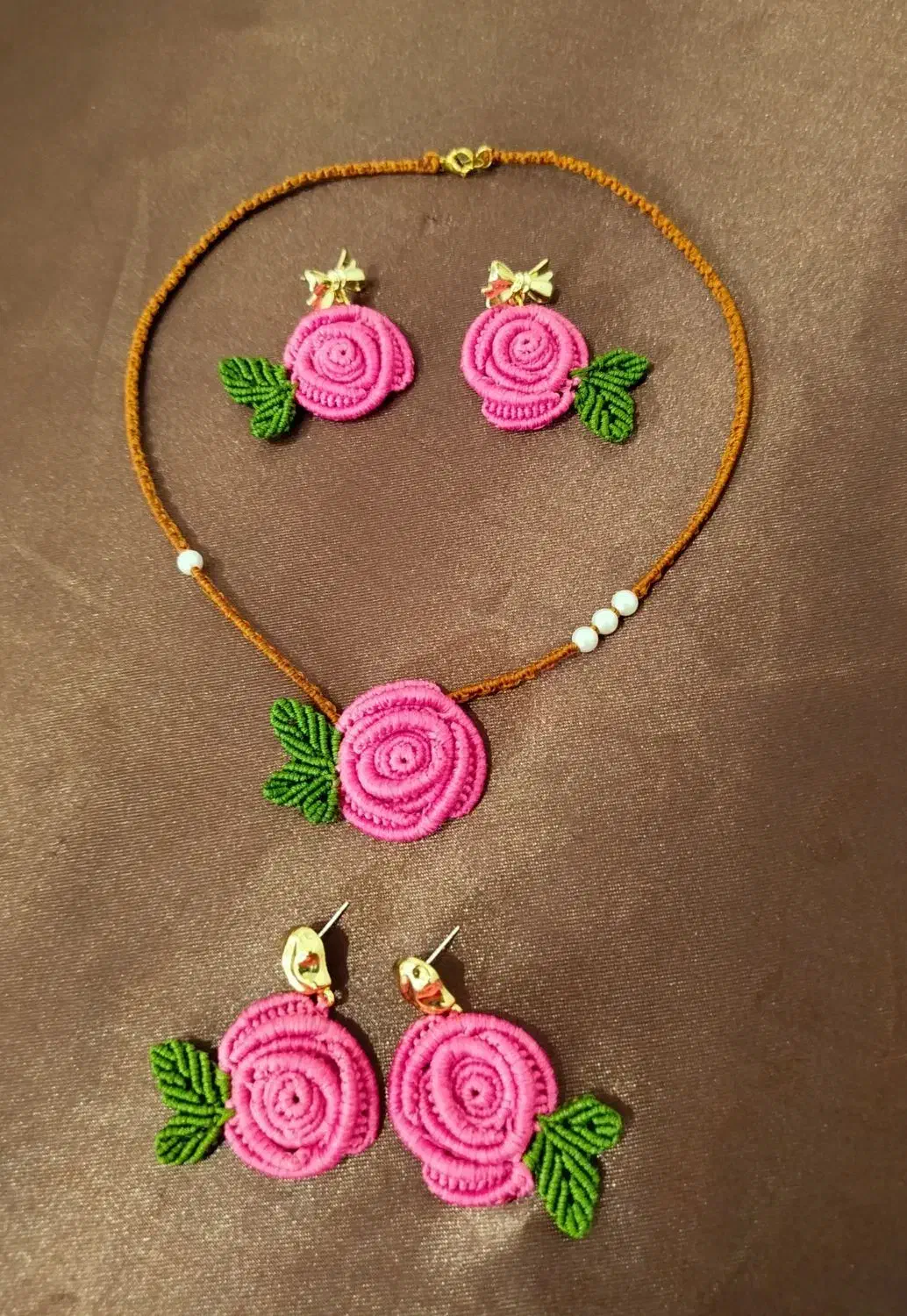 اکسسوری یلدایی مکرومه|زیورآلات و اکسسوری|رشت, استقامت ۱|دیوار