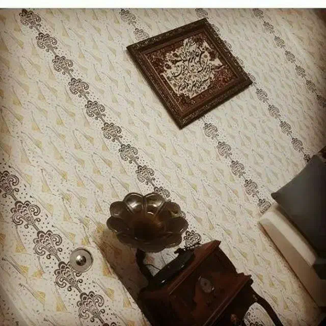 نقاشی ساختمان وطرح کاغذدیواری|خدمات پیشه و مهارت|سیرجان, |دیوار