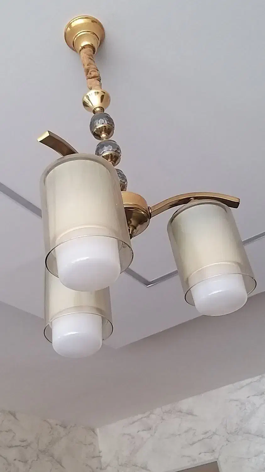 لوستر سقفی|لوستر و چراغ آویز|شیراز, دکتر حسابی|دیوار