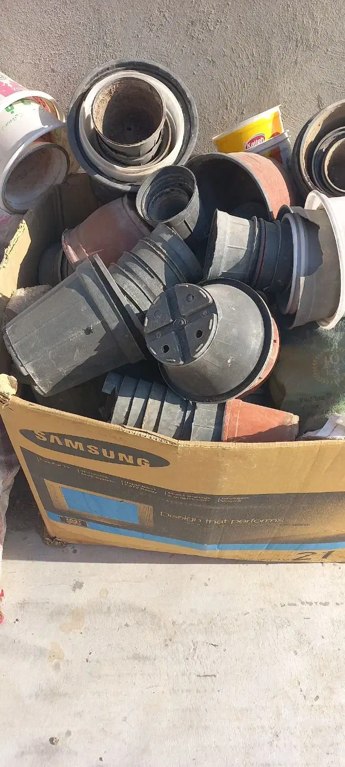 گلدان پلاستیکی|گل و گیاه طبیعی|فولادشهر, C3|دیوار