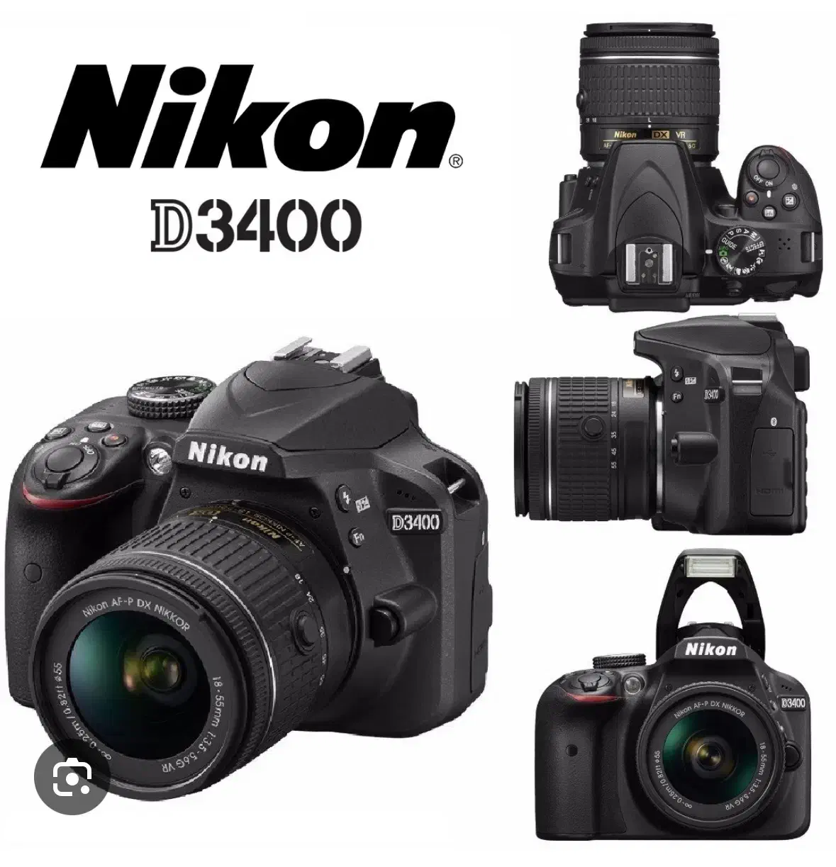 دوربین نیکون D3400|دوربین عکاسی و فیلم‌برداری|مراغه, |دیوار