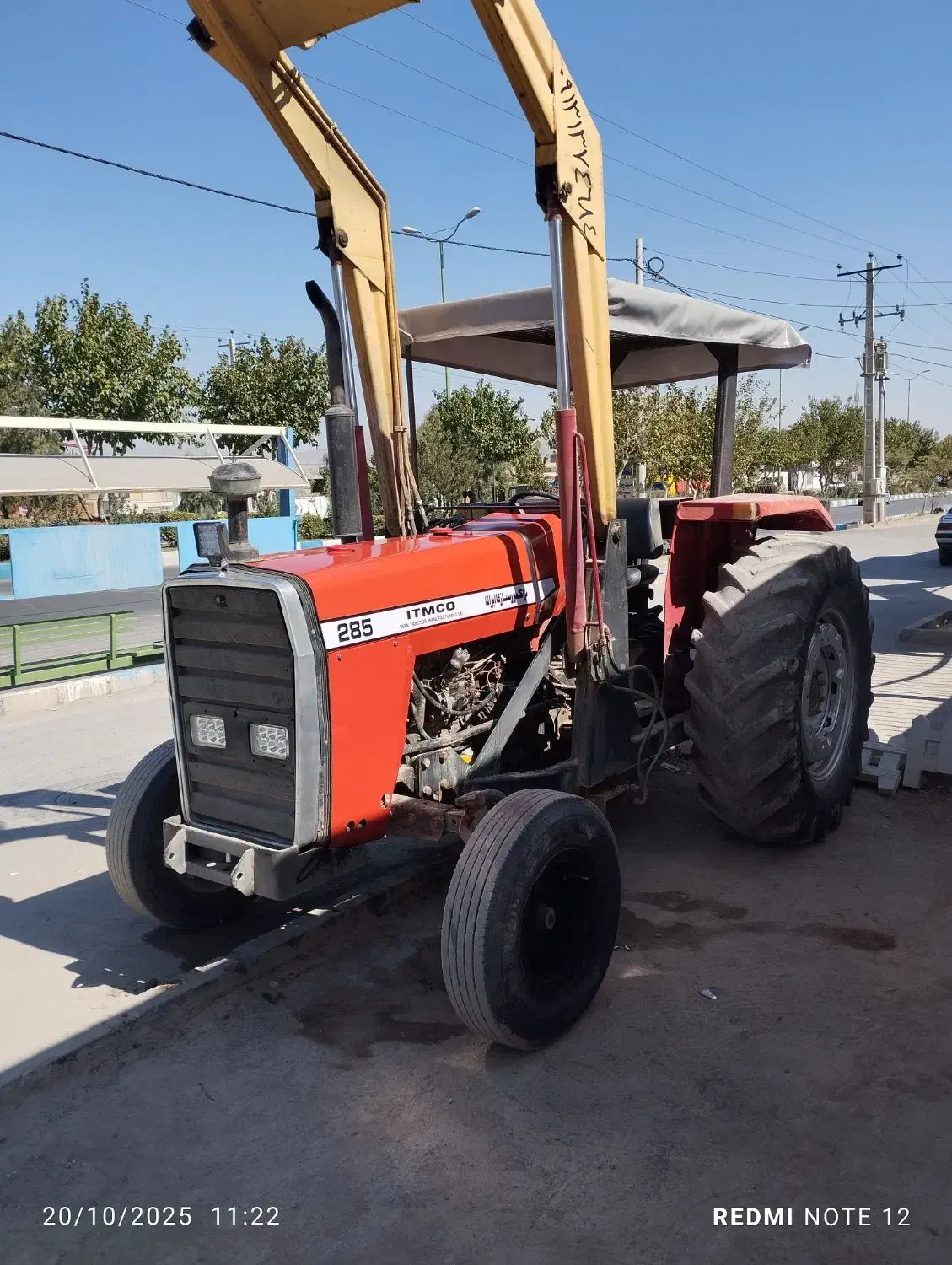 تراکتور بیلی اجاره ای|خدمات حمل و نقل|لنجان, |دیوار