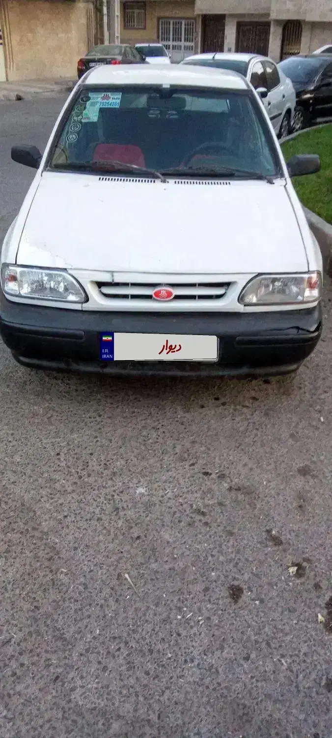 پراید کره‌ای سالم یک سال بیمه روکش کفی|خودرو سواری و وانت|قم, زنبیل آباد|دیوار