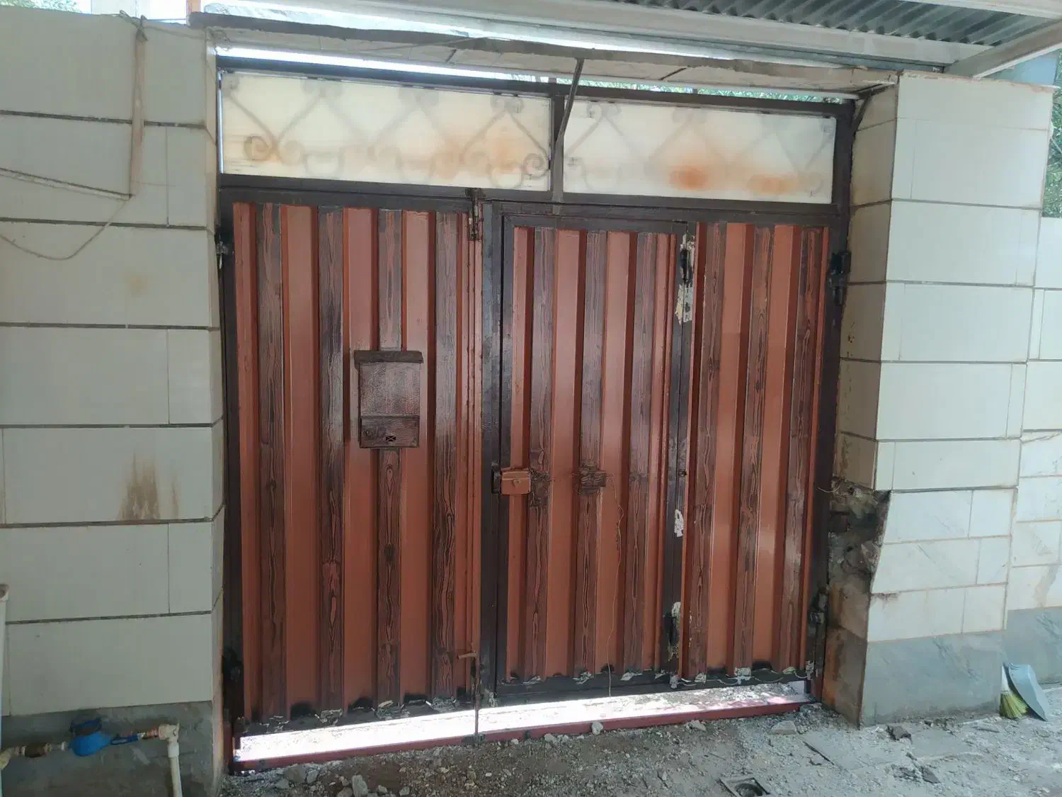 درب حیاط،، بدون چارچوب|مصالح و تجهیزات ساختمان|کوهین, |دیوار