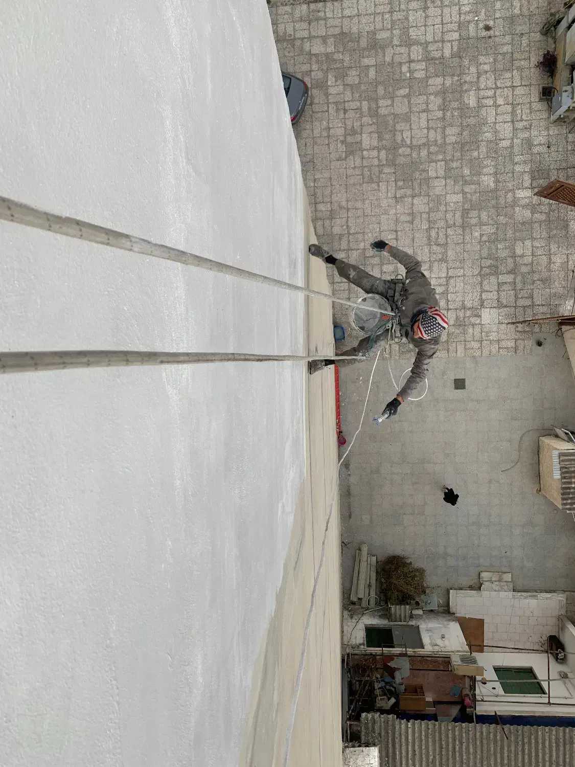 تعمیرات نمای ساختمان ترمیم و مرمت نما با طناب|خدمات پیشه و مهارت|تهران, میرداماد|دیوار