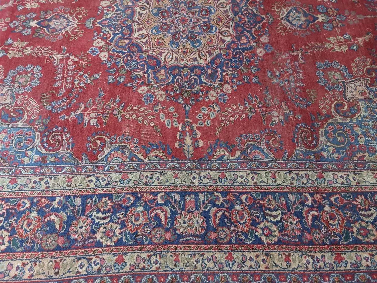 فرش دستباف تبریز ۱۲ متری|فرش|نور, |دیوار