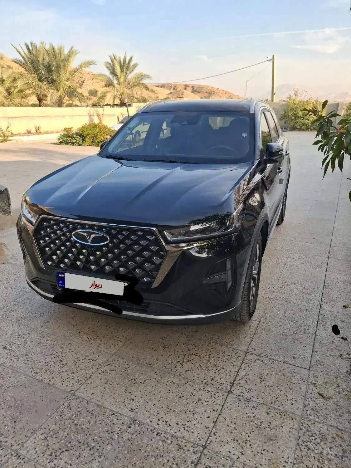 تیگو 7پرومکس تک دف رنگ مشکی بدون خط و خش|خودرو سواری و وانت|کازرون, |دیوار