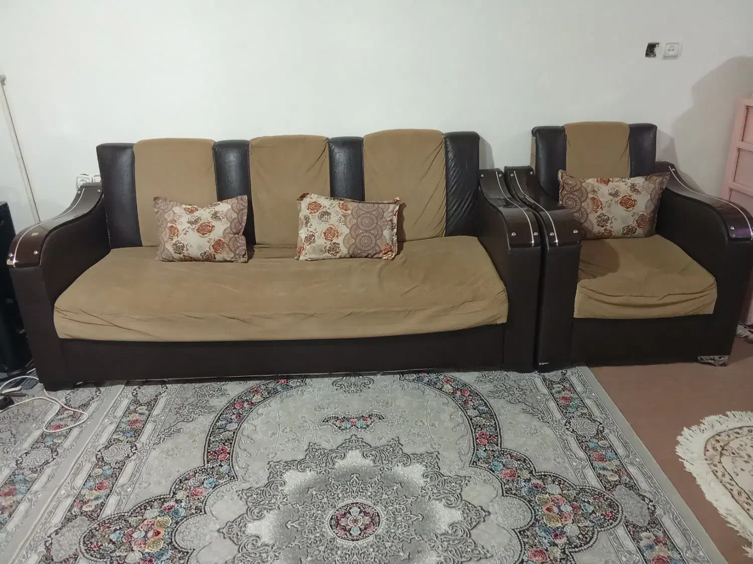 مبل هشت نفره|مبلمان خانگی و میز عسلی|نقده, |دیوار