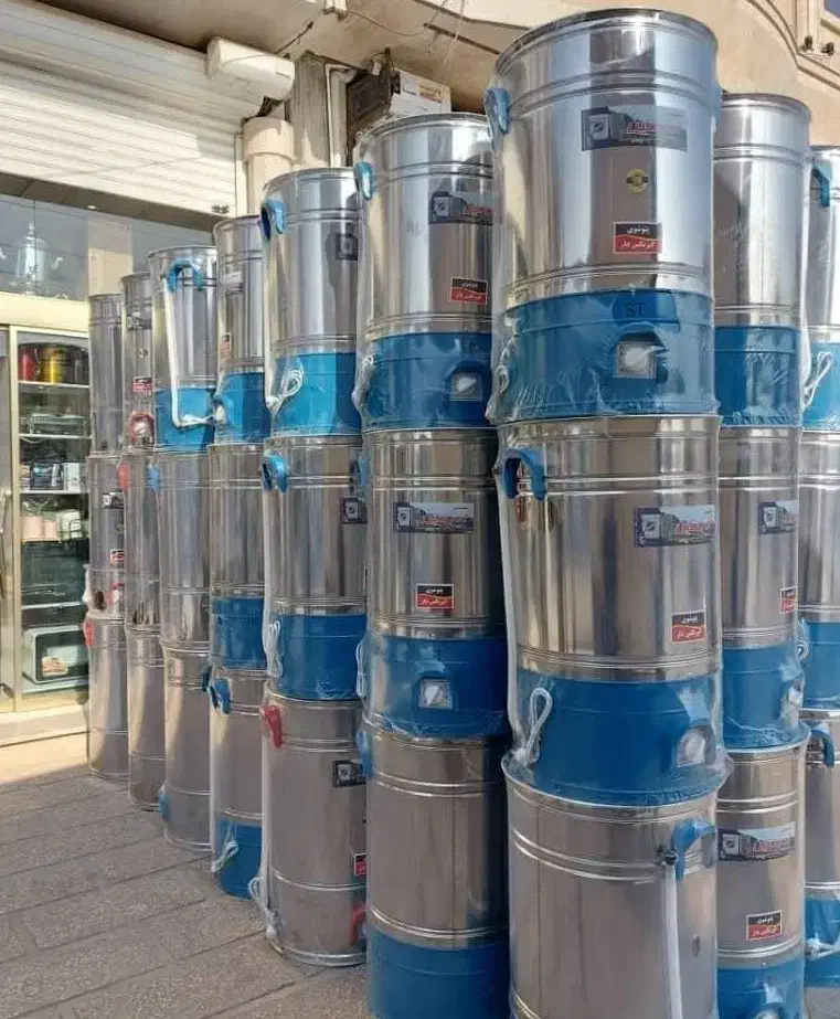 پتوشور تمام استیل40/55/75لیتر/GENERALSIN/ورق۶ زخیم|ماشین لباسشویی و خشک‌کن لباس|زاهدان, |دیوار