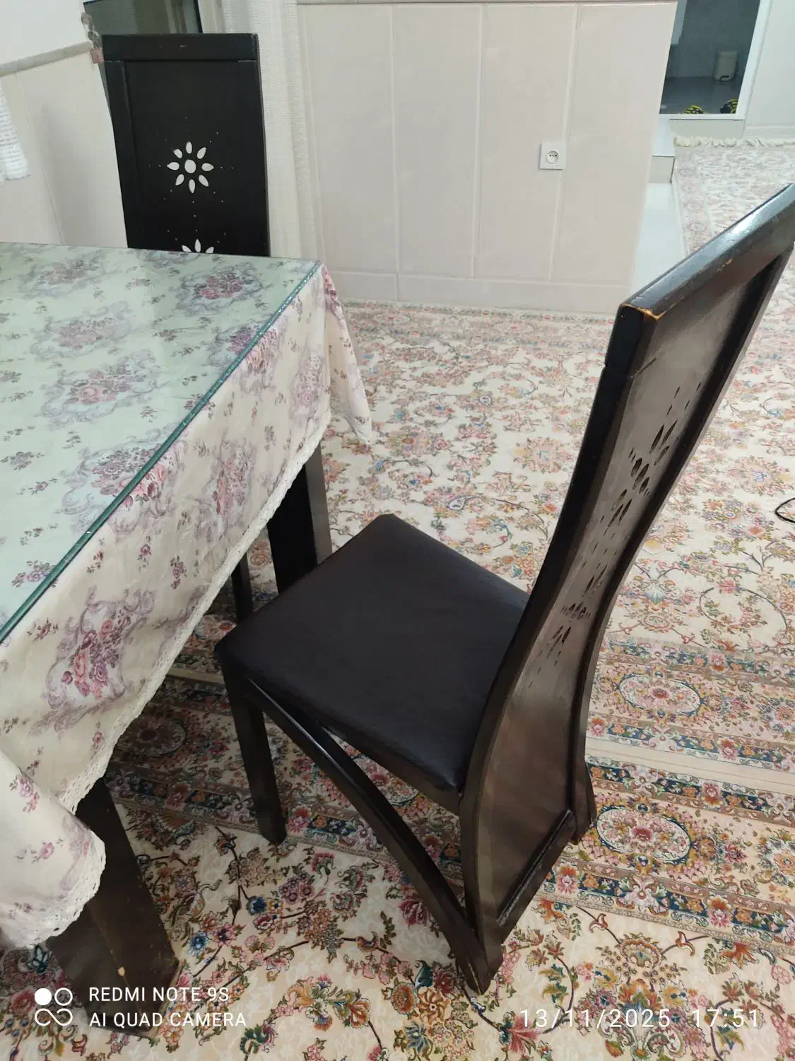 میز ناهارخوری ۴ نفره|میز و صندلی غذاخوری|قم, باغ شازده|دیوار