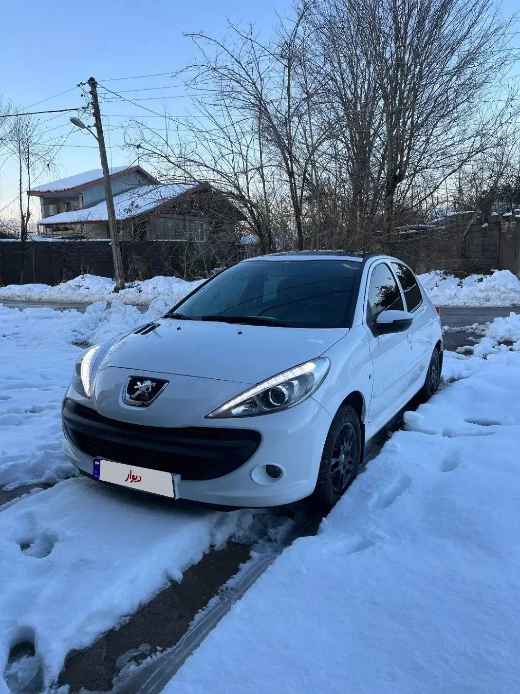 ۲۰۷ پانا در حد خشک|خودرو سواری و وانت|سنگر, |دیوار