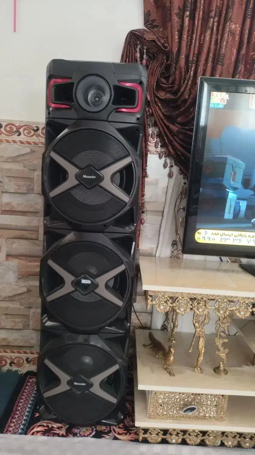 باند اسپیکر خانگی|سیستم صوتی خانگی|خنداب, |دیوار