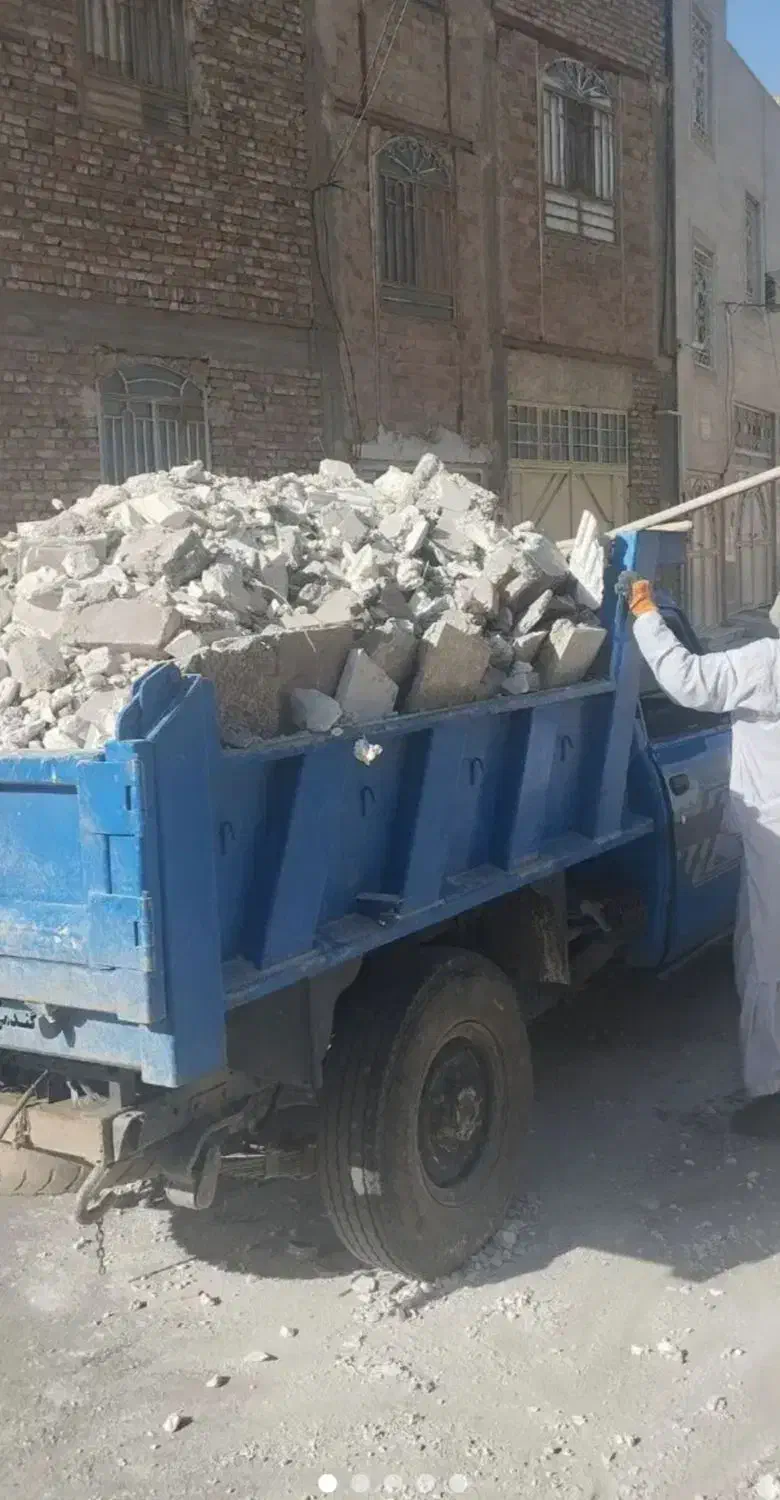 حمل نخاله ساختمانی|خدمات حمل و نقل|کاشان, حاج جمال|دیوار