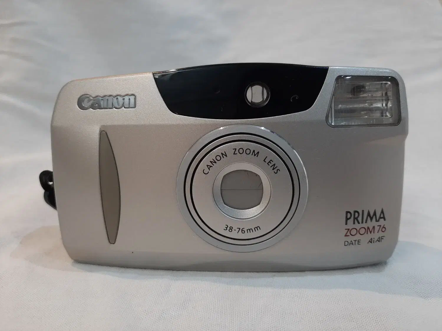 دوربین آنتیک کانن پریما زوم ۷۶ در حد نو|دوربین عکاسی و فیلم‌برداری|تهران, سازمان آب|دیوار