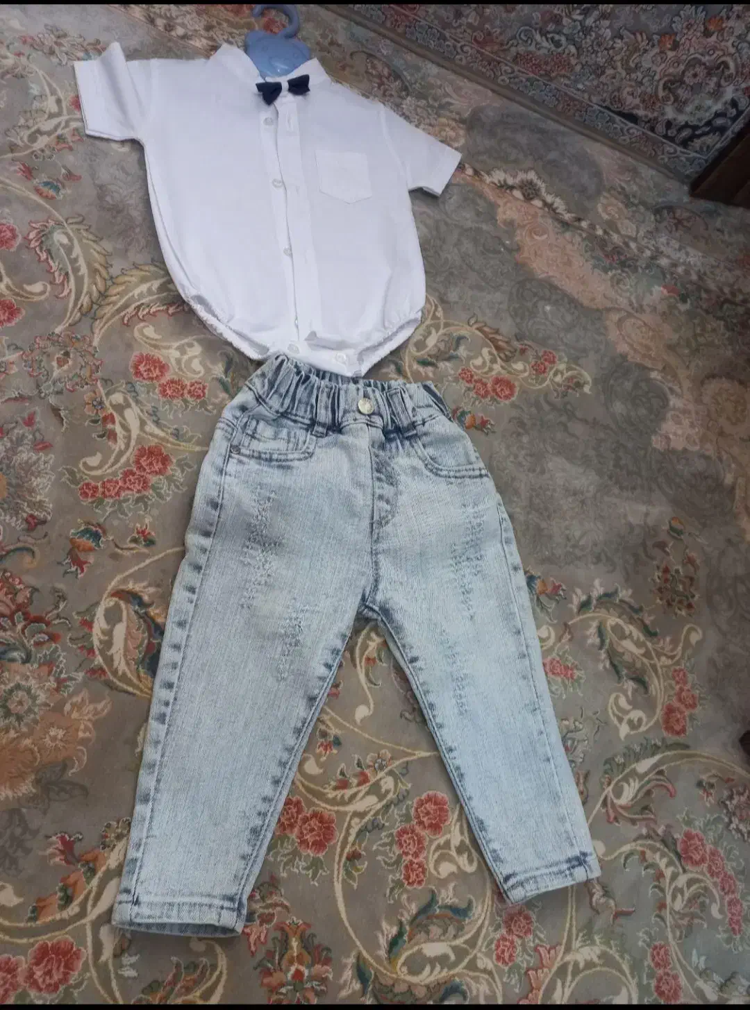 پیراهن و شلوار سایز ۳۵|کفش و لباس بچه|هشتگرد, شهرک ریحانه|دیوار