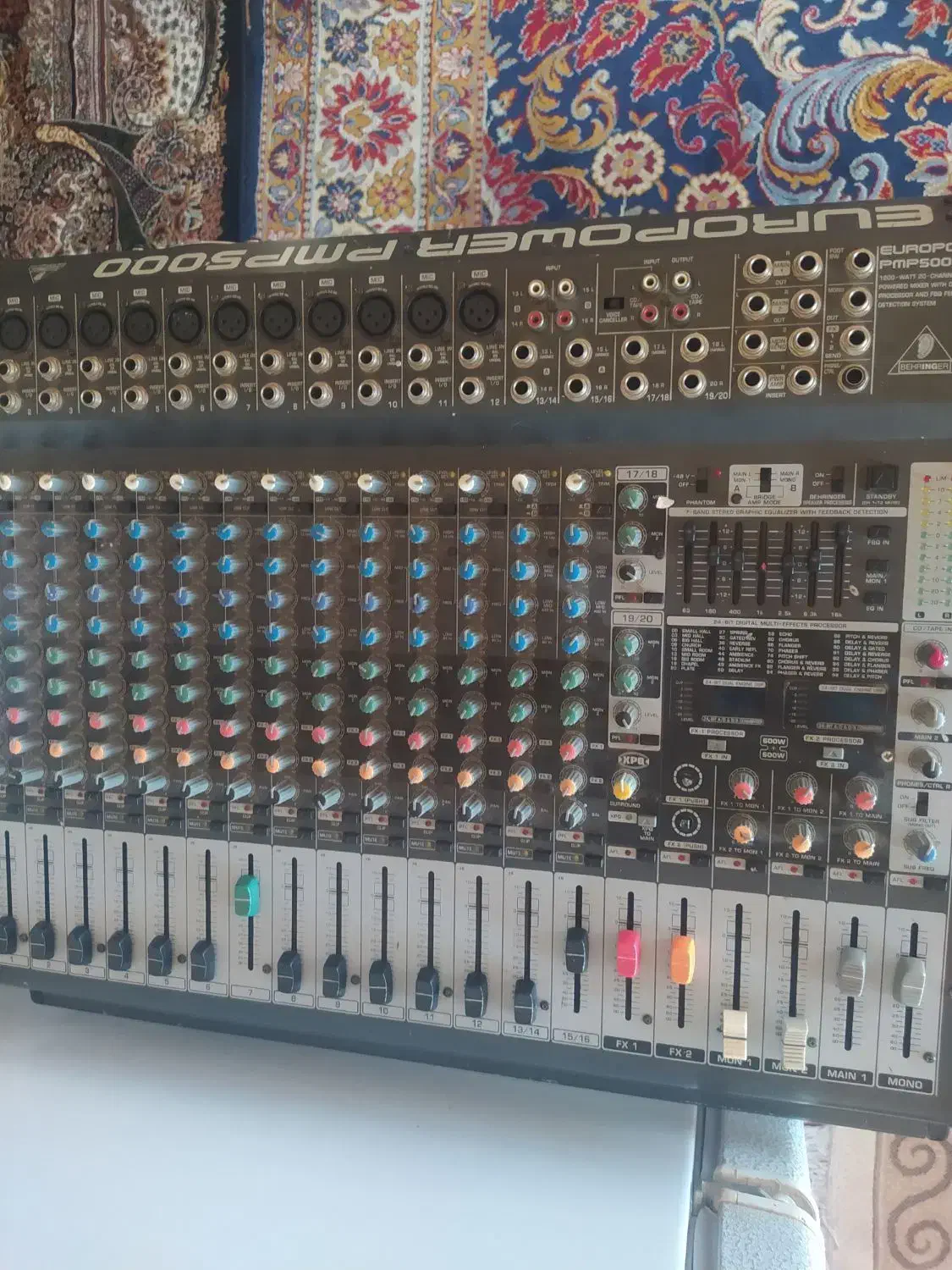 پاور میکسر بهرینگر pmp50000|آلات موسیقی|زنجان, |دیوار