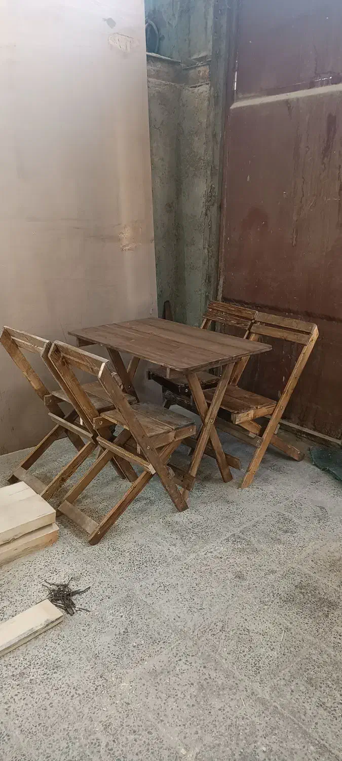 جشنواره فروش میزو صندلی تاشو|کافی‌شاپ و رستوران|خمینی‌شهر, |دیوار