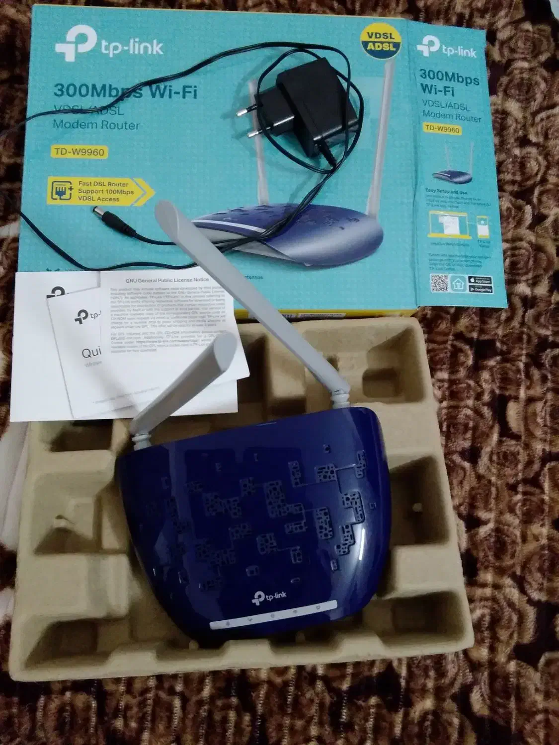 مودم tpLink vdsl/adsl فقط ۶-۵ ماه استفاده شده|مودم و تجهیزات شبکه|مشهد, رضاشهر|دیوار