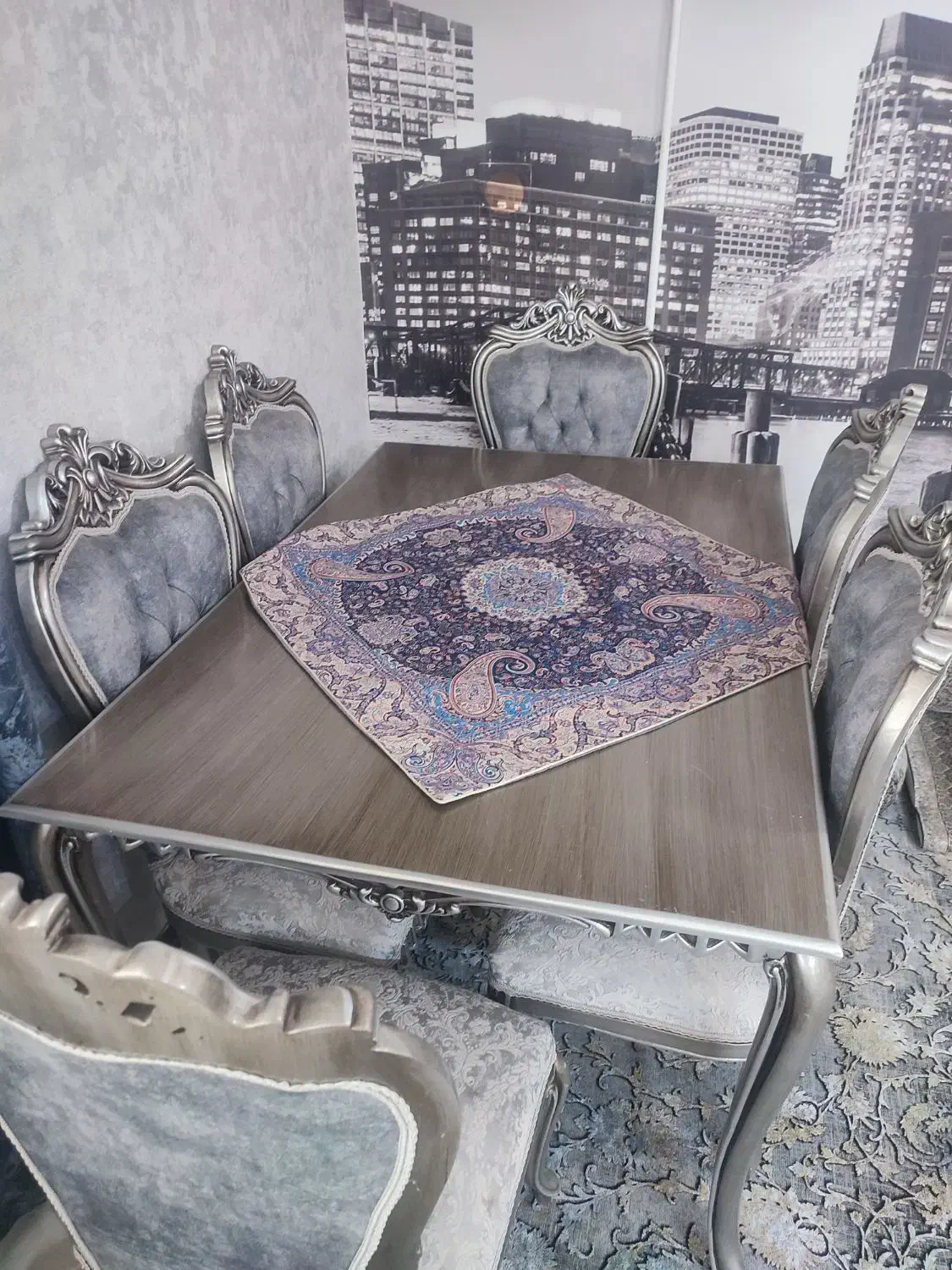 میز|میز و صندلی غذاخوری|سیرجان, |دیوار