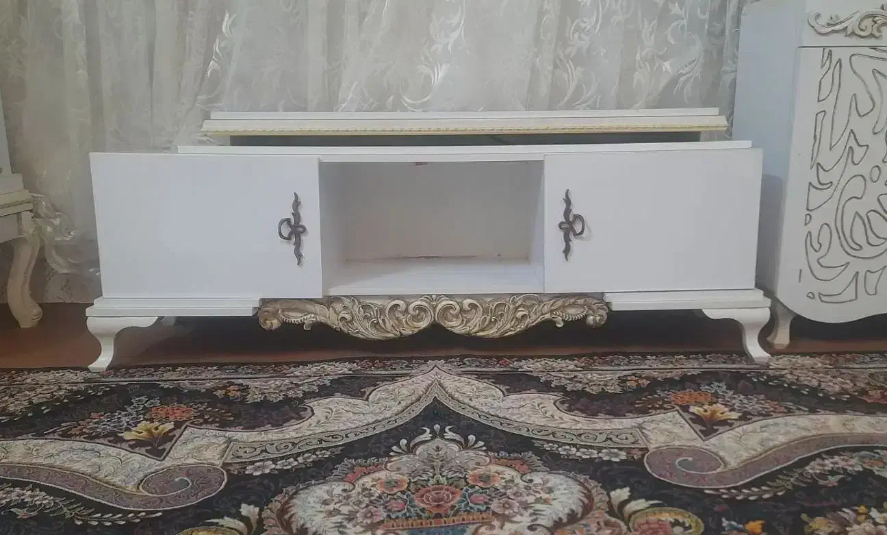 میز تلوزیون چوبی|میز تلویزیون|مشهد, قائم|دیوار