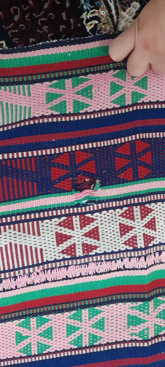 جاجیم دستبافت|گلیم، جاجیم، گبه|تبریز, |دیوار