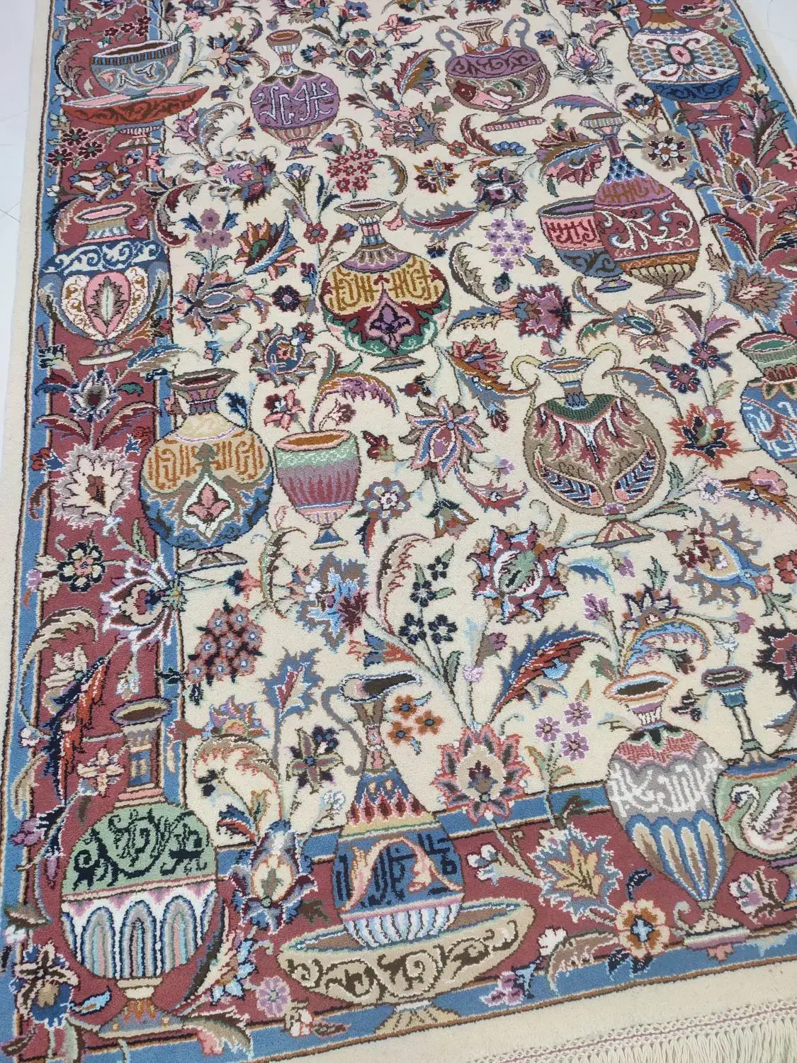 قالیچه دستباف 4متری زیرخاکی|فرش|کاشمر, |دیوار