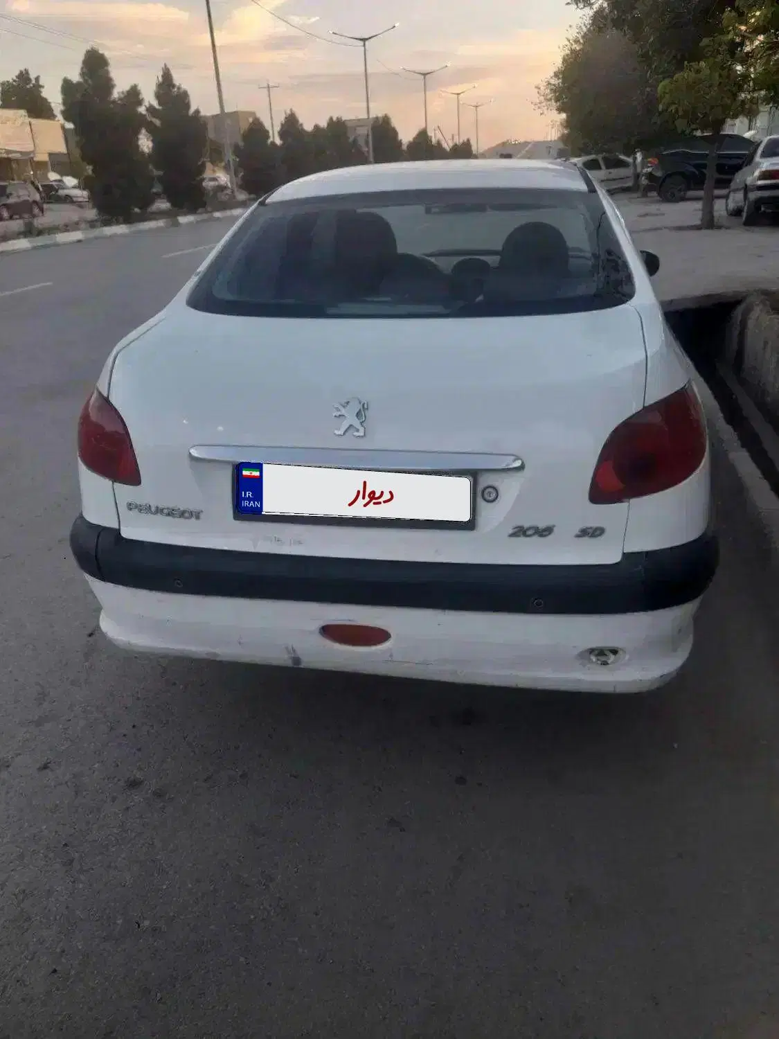 206SD  TU5   مدل93|خودرو سواری و وانت|نیشابور, بنیاد شهید|دیوار
