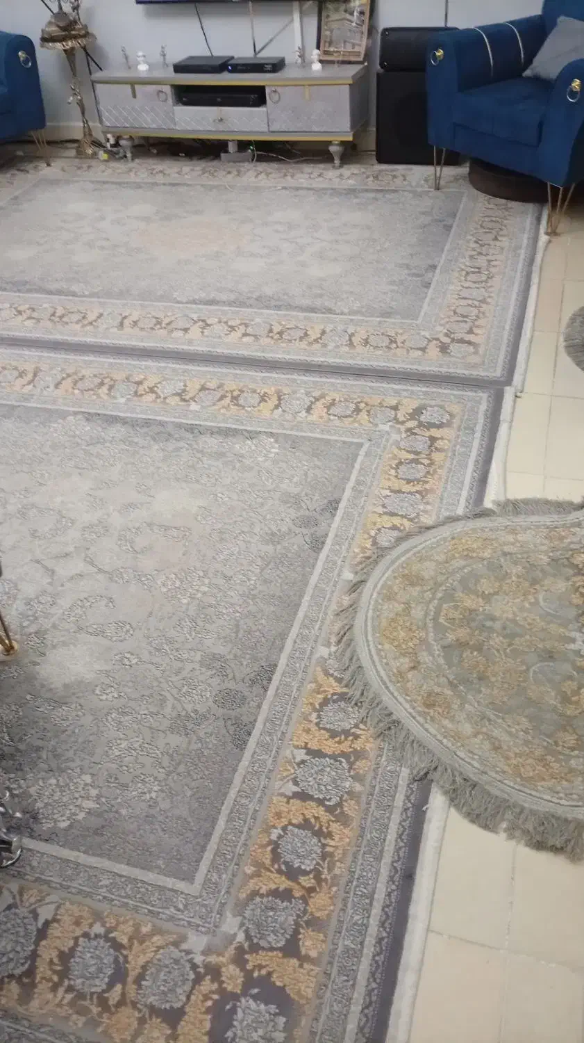 دو تخته فرش ۶ متری زمرد مشهد|فرش|رباط‌کریم, رباط‌کریم|دیوار