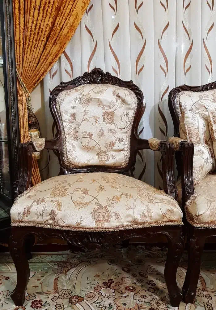 مبل سلطنتی چوب گردو|مبلمان خانگی و میز عسلی|آزادشهر, |دیوار
