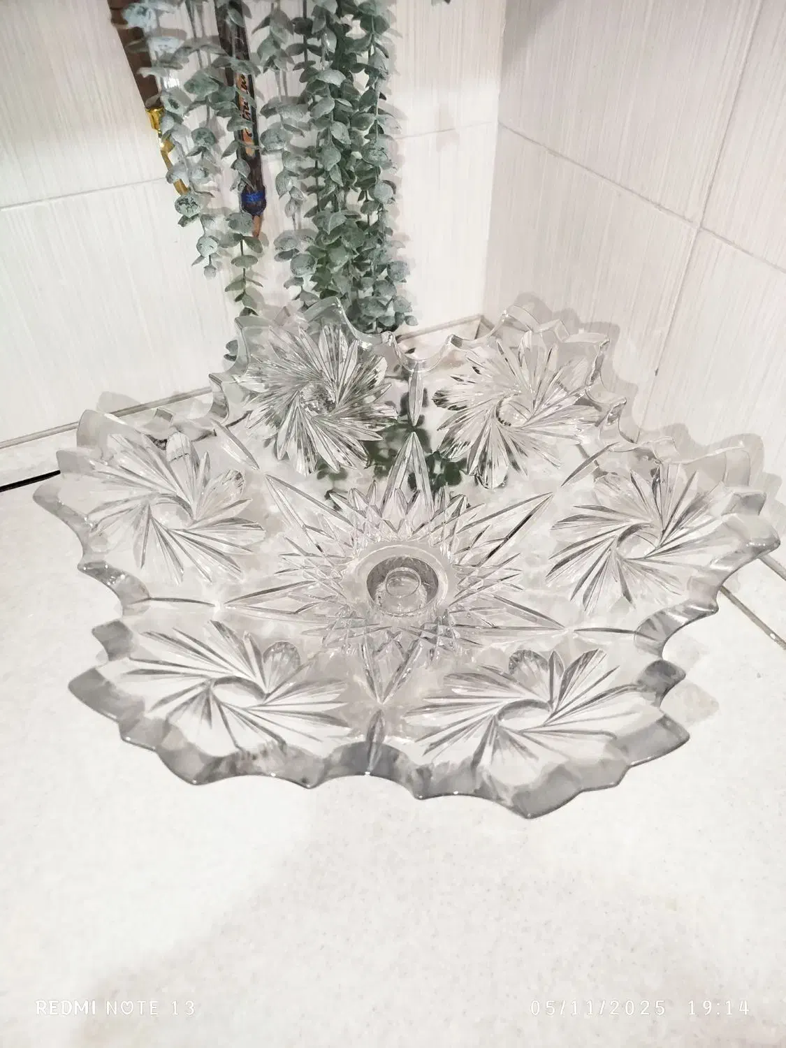 میوه خوری بزرگ طرح خورشیدی|ظروف سرو و پذیرایی|پردیس, فاز ۹|دیوار