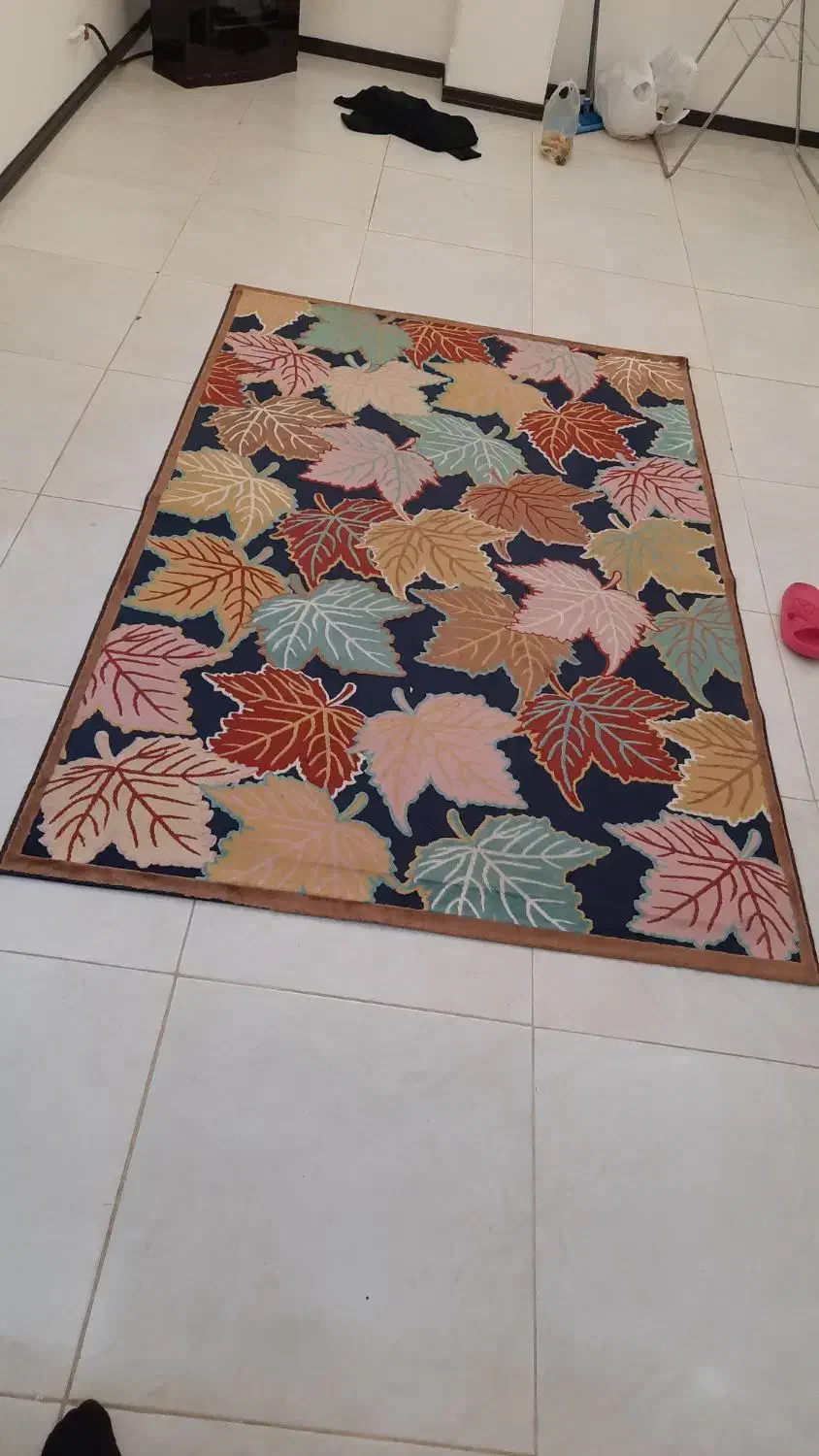 فرش ۴ متری کرم سرمه ای اندیشه شهریار اتاق آشپزخانه|فرش|اندیشه, اندیشه فاز ۱|دیوار