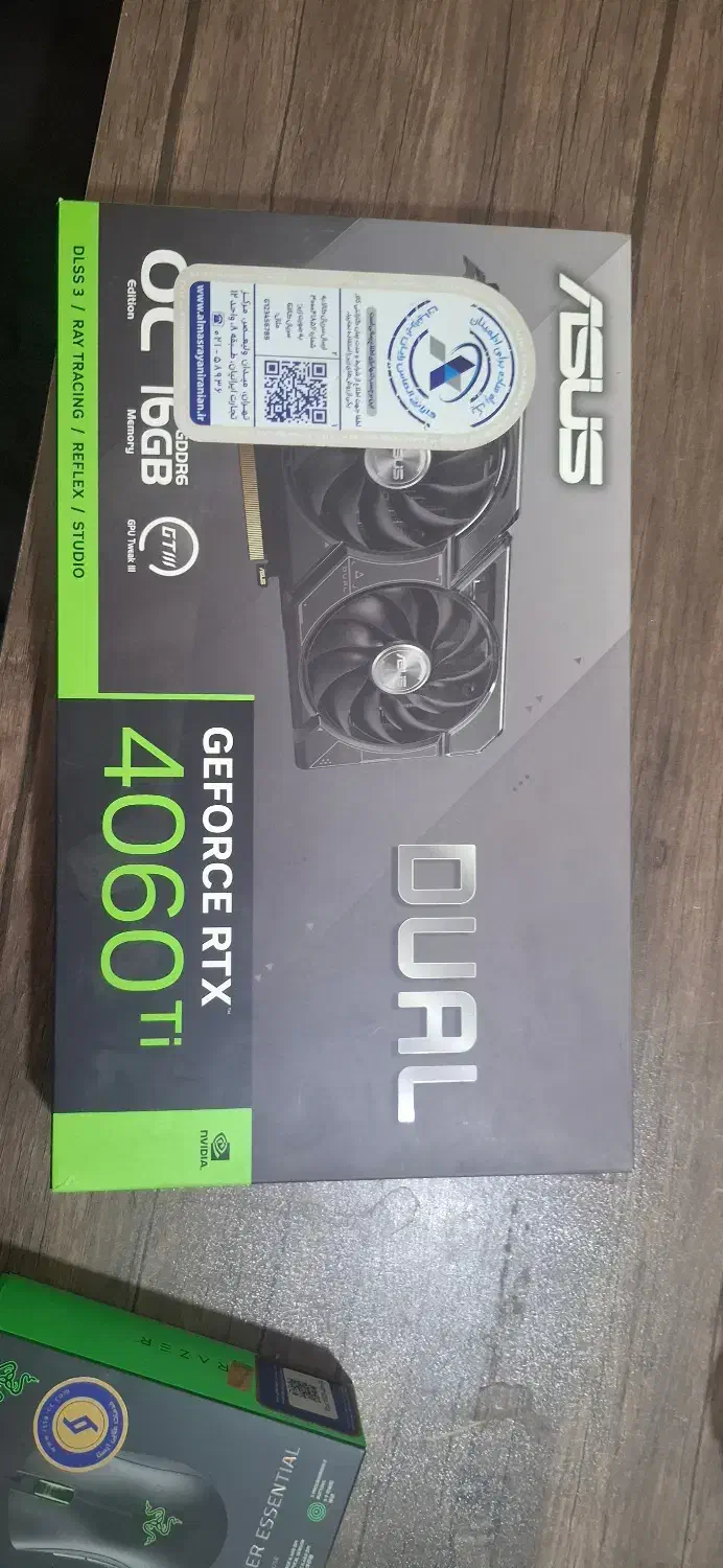 کارت گ افیم 4060 ti oc 16 g|قطعات و لوازم جانبی رایانه|مشهد, رضاشهر|دیوار
