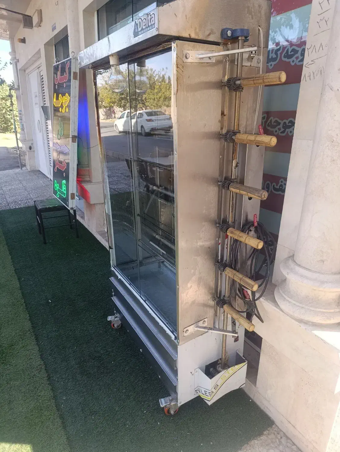 جوجه گردان استیل درجه 1سیخ فروشی|کافیشاپ و رستوران|شیراز, شهرک مخابرات|دیوار