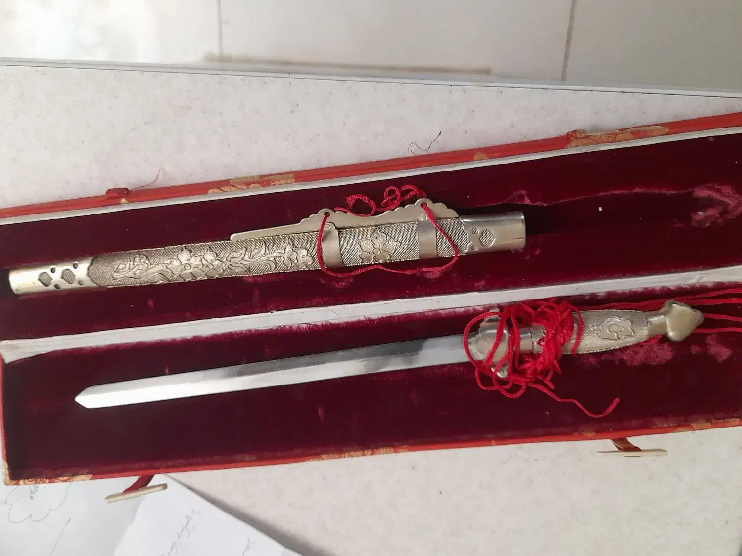 شمشیر انتیک دست ساز مینیاتوری|کلکسیون اشیاء عتیقه|تهران, شهرک بوعلی|دیوار