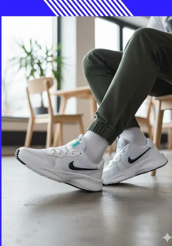 کفش ورزشی مردانه نایکی مدل Zoom-سفید|کیف، کفش، کمربند|کهریزک, |دیوار