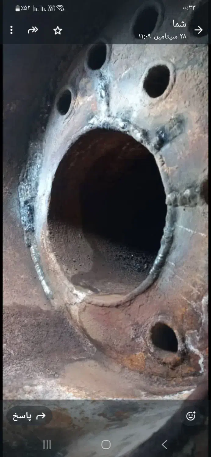 دیگ آبگرم استخری گالوانیزه ۱۰۰هزار|مصالح و تجهیزات ساختمان|هشتگرد, کوشک زر|دیوار