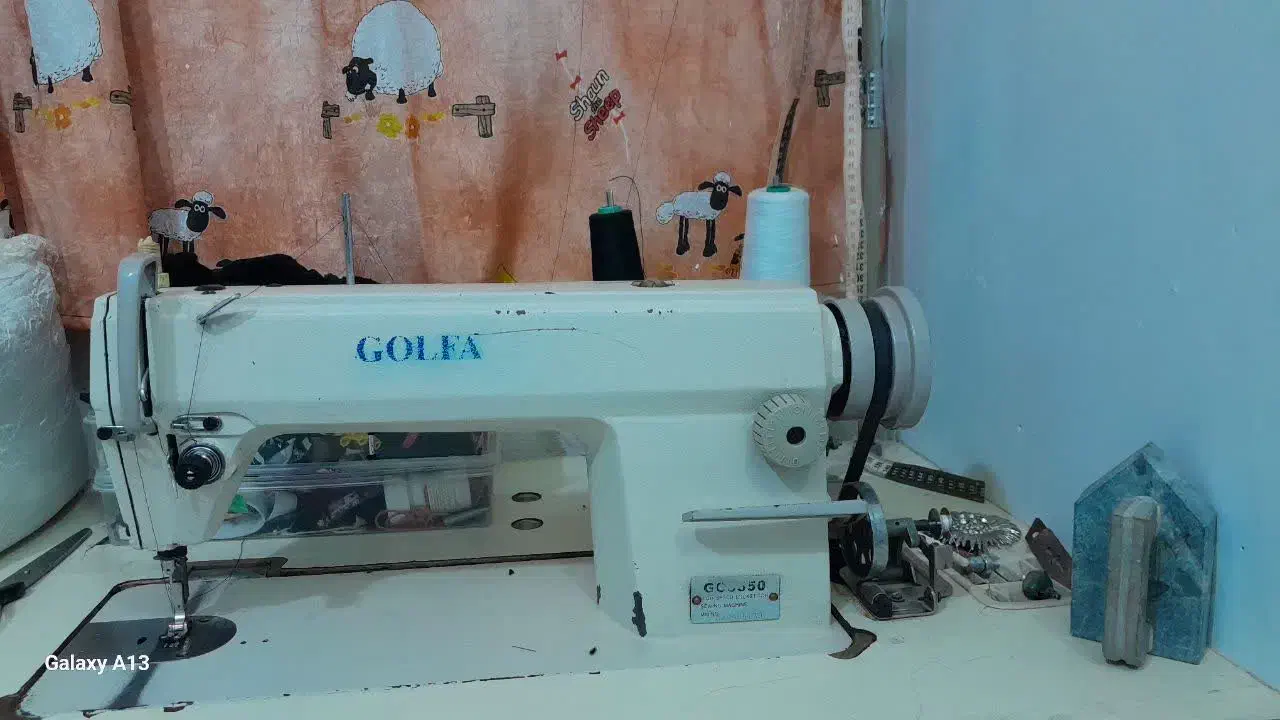 چرخ راسته دوز صنعتی گلفا|چرخ خیاطی و ریسندگی|گلبهار, شهر جدید گلبهار|دیوار