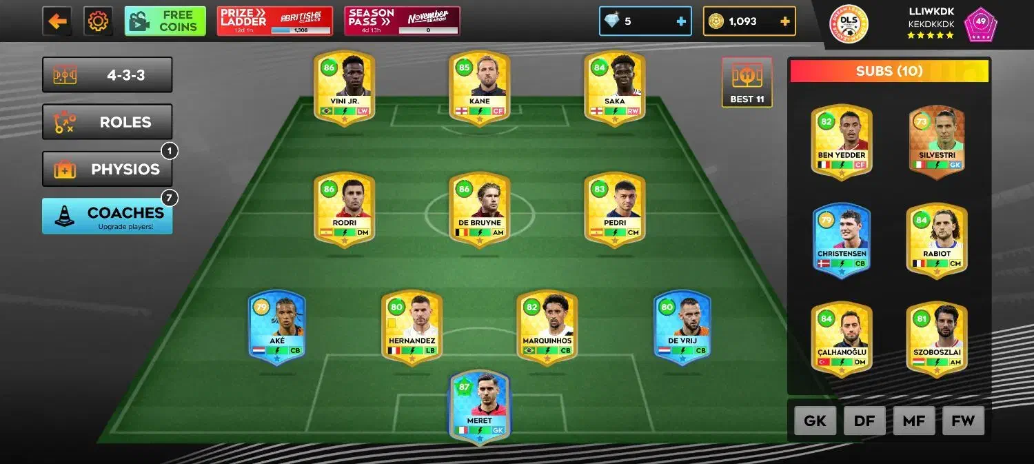 اکانت بازی داریم لیگ|کنسول، بازی ویدئویی و آنلاین|گرگان, |دیوار