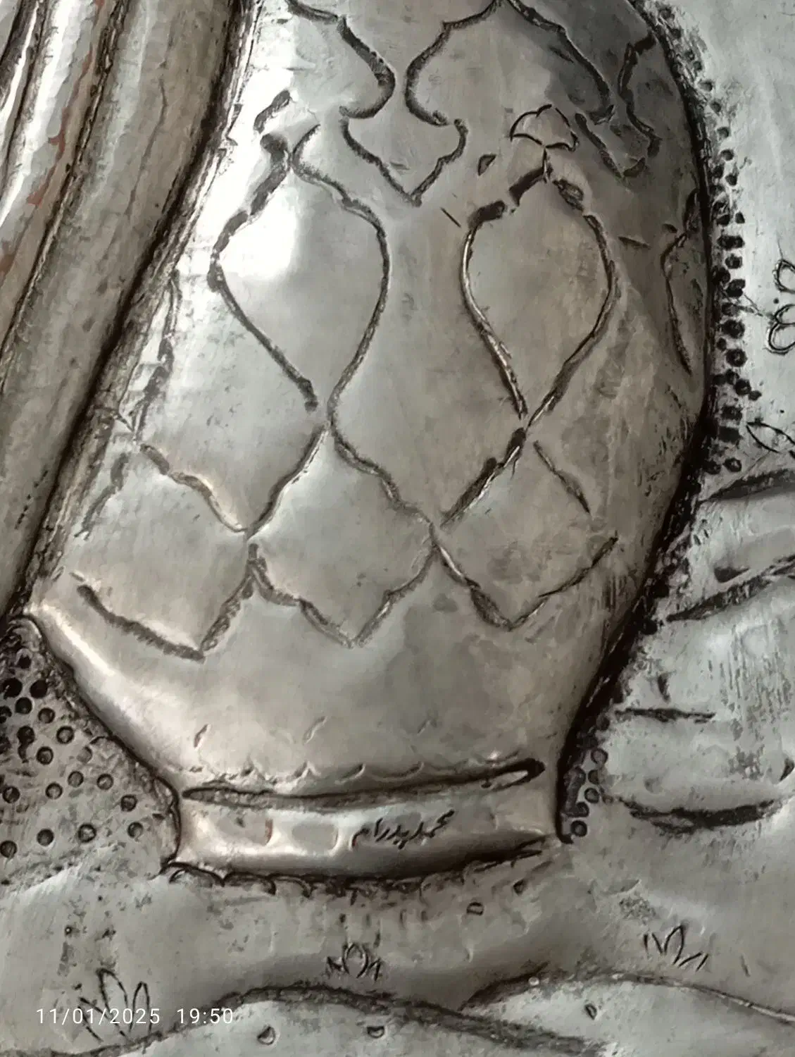 تابلو مس قلم مهر دار|کلکسیون اشیاء عتیقه|فولادشهر, مسکن مهر فولادشهر|دیوار