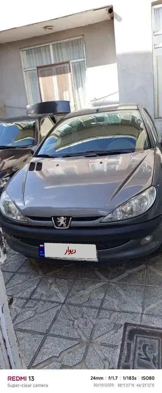 sd ۲۰۶ v8|خودرو سواری و وانت|تبریز, |دیوار