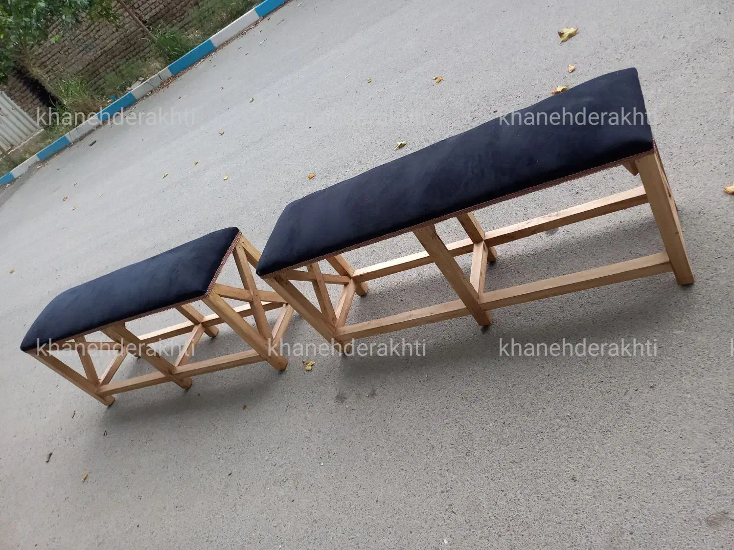 نیمکت چوبی سه نفره نیمکت لهستانی|صندلی و نیمکت|تهران, یافت‌آباد|دیوار