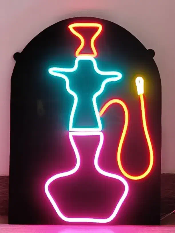 تابلو نئون|ریسه و چراغ تزئینی|رشت, معلم|دیوار