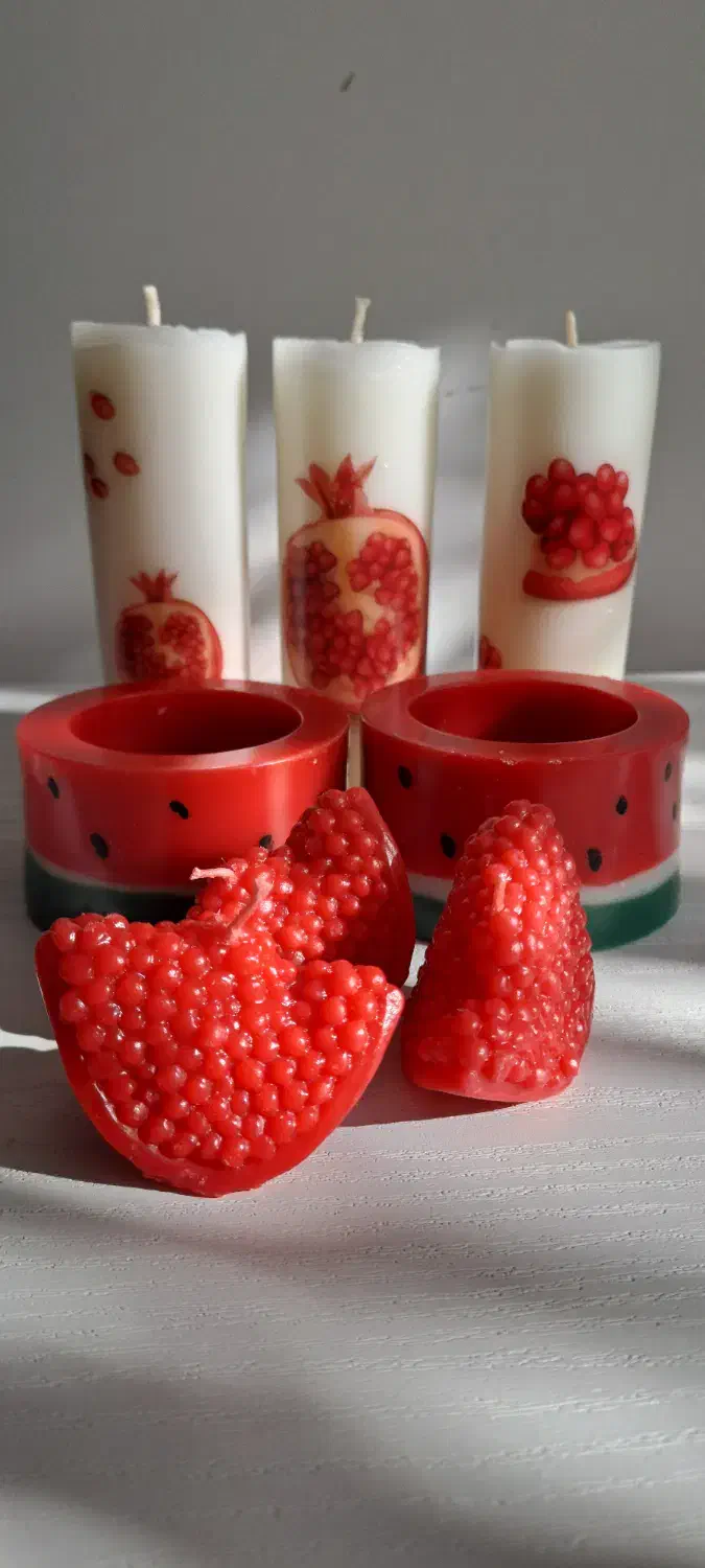 شمع یلدا|صنایع دستی و سایر لوازم تزئینی|مهاباد (آذربایجان غربی), |دیوار