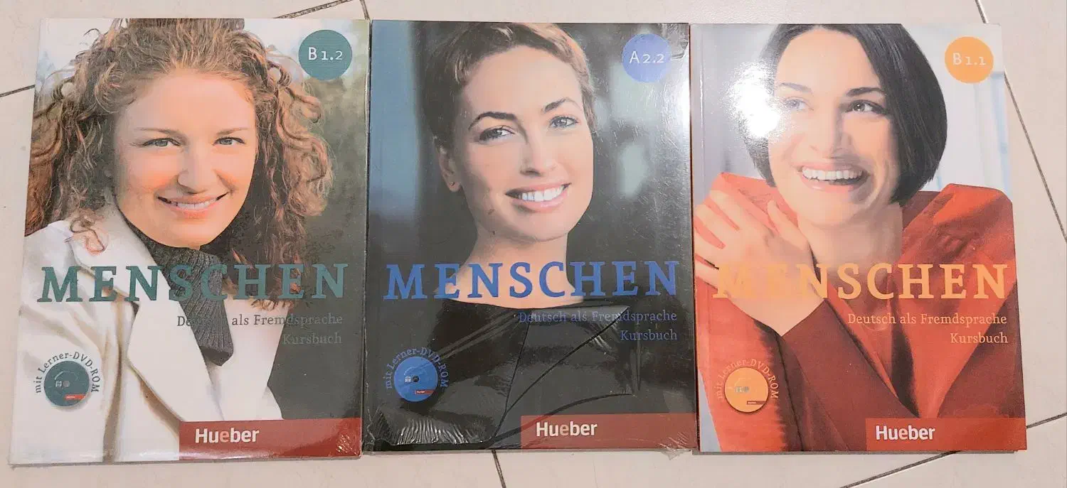 آموزش زبان آلمانی منشن Menschen|کتاب و مجله آموزشی|تهران, پاسداران|دیوار